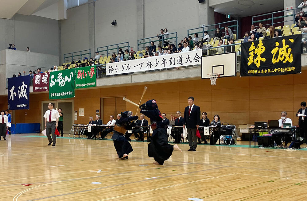 試合中の様子
