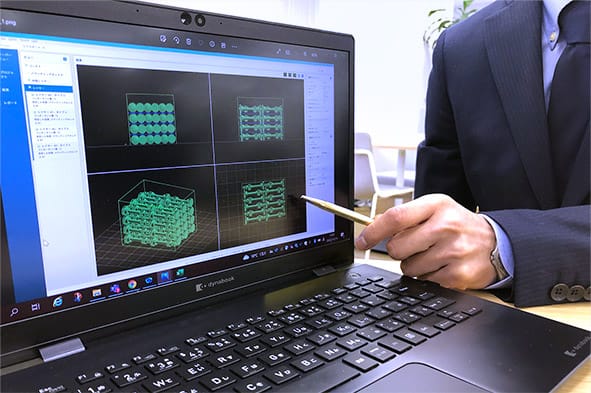 3Dデータを活用した荷姿設計